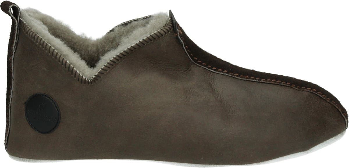 Shepherd LINA 6202253 - Dames pantoffels - Kleur: Bruin - Maat: 37