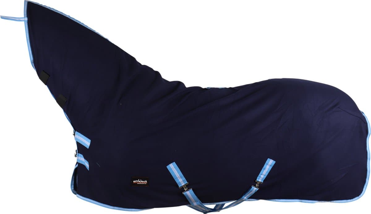 Epplejeck Zweetdeken Epplejeck Selva Full Neck Donkerblauw - 135/185