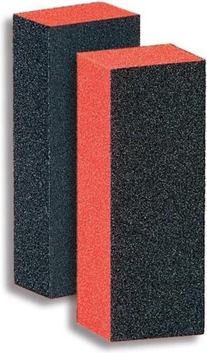 Donegal 3-Way Emery Block Buffer Black/Orange - 9351