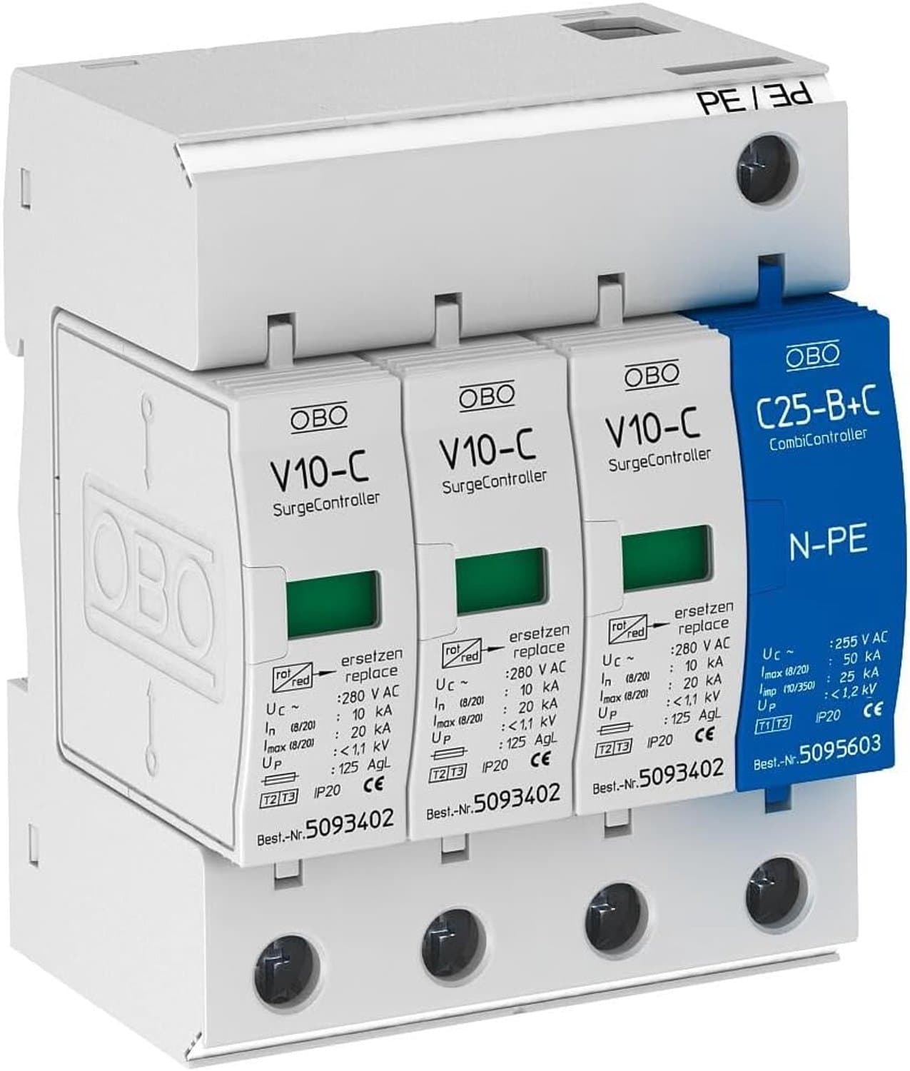 OBO Bettermann Vertr SurgeController V10-C 3+NPE - ShopVlot