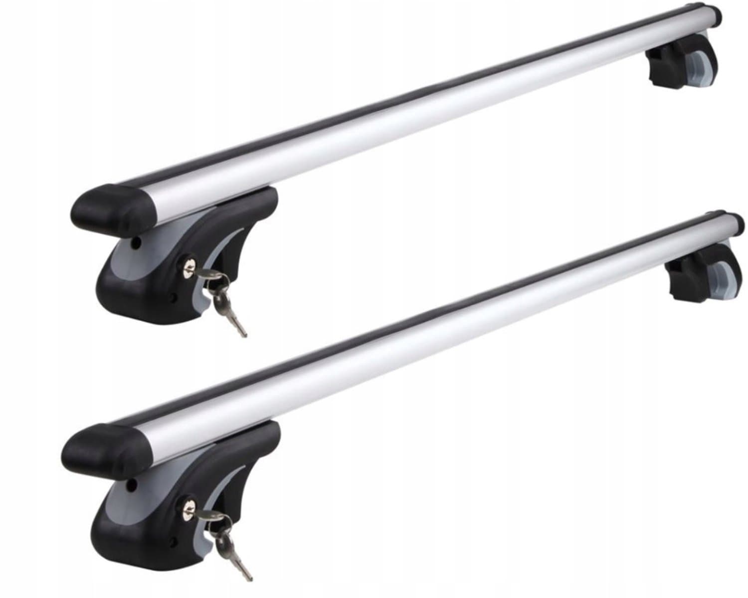 Eco Alubase 120 Dakdrager voor Relingen - Aluminium 120cm