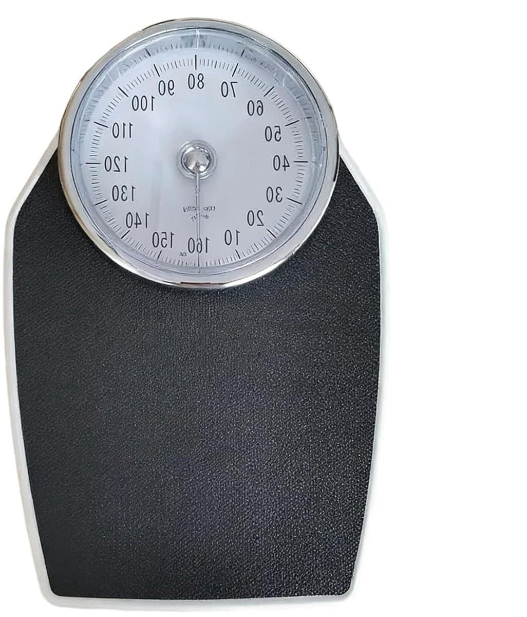 Mechanische Personenweegschaal - Badkamerweegschaal Lichaamsgewicht - Gezondheid Monitoren - Vochtbestendig Ontwerp - 160 kg - Meerkleurig
