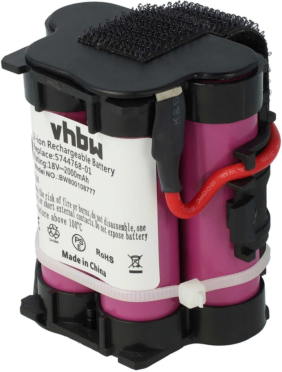 VHBW-accu compatibel met Gardena Robotic R40Li 2012, R38Li 2018 grasmaaiers, grasschaar, heggenschaar, tuingereedschap (2000mAh 18V Li-Ion)