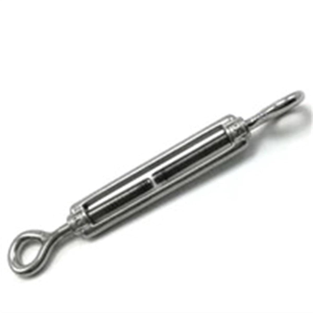 Kabelspanner Roestvrij Staal - Draadspanner Haken - Dekzeil Spannen - Verstelbare Spanning - M6 - Zilver