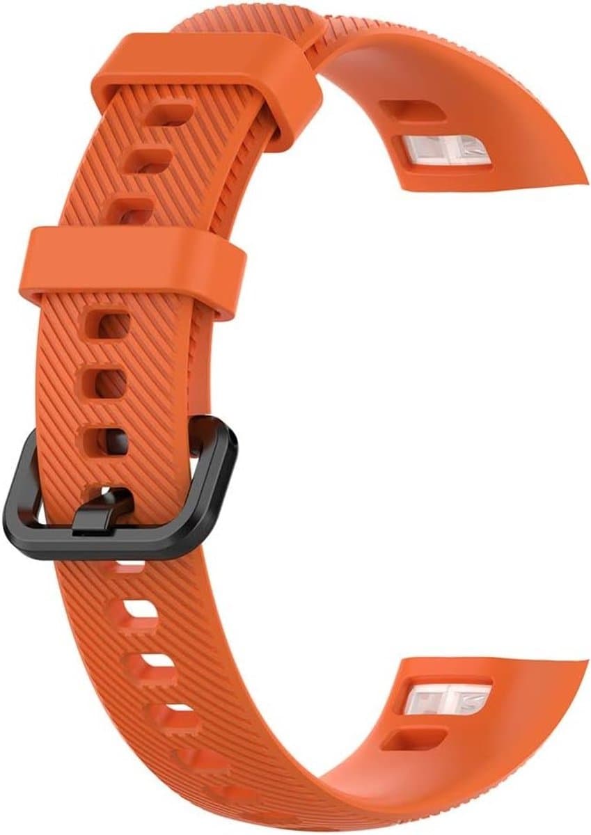 Zachte silicone horlogeband vervangband voor smartwatches, geschikt voor Band 3 Pro en Band 4 Pro, comfortabel en duurzaam
