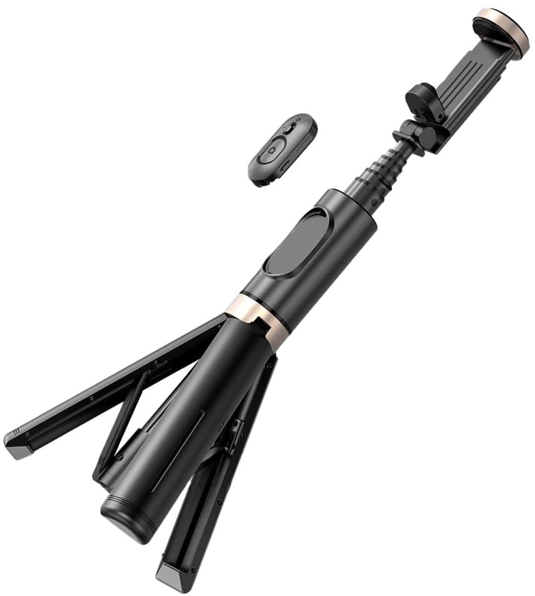 aladdien - Selfie Stick - Multifunctionele Statief - Intrekbare Ontwerp - Handige Mobiele Telefoon Selfie Stick - Camera Afstandsbediening - Geschik...