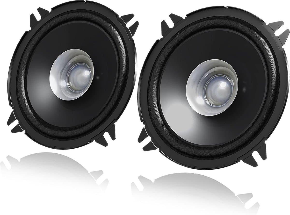 Auto Luidsprekers - Coaxiaal Systeem - Muziek Luisteren - Dubbele Kegel - 13cm - Zwart