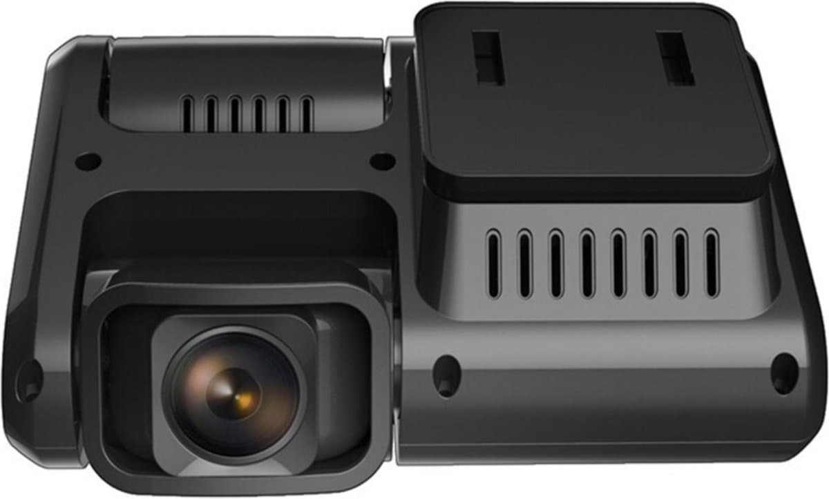 DrPhone RangeT1 PRO Dashcam – GPS - 4K Ultra HD – WiFI + Dubbele SONY IMX323 Lens - Applicatie + 170 Graden - Nachtzicht - Loop Opneemfunctie – GPS Functie Zwart