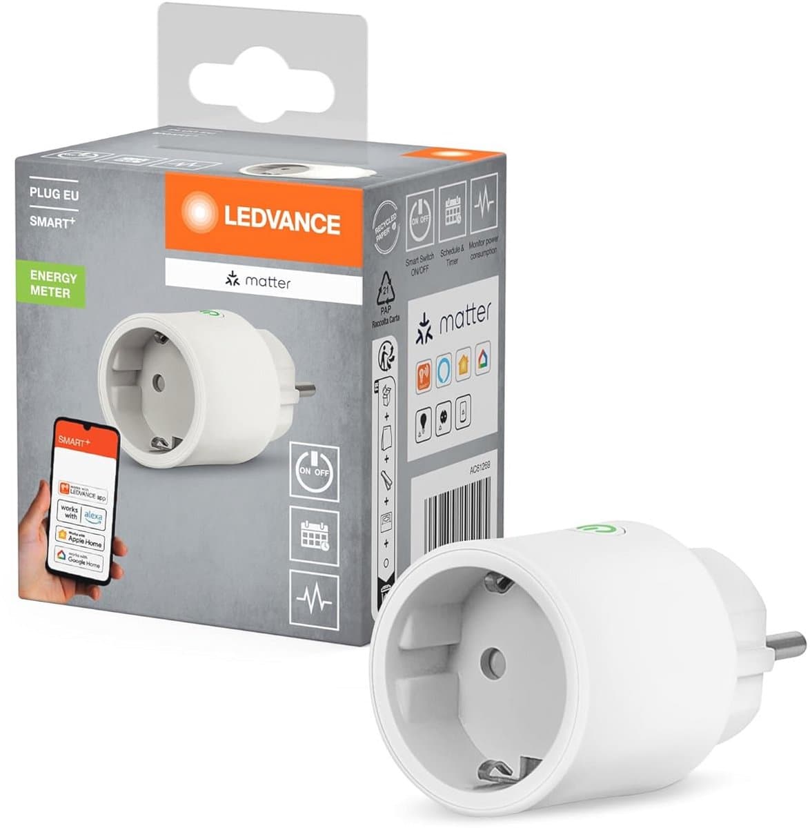 Slimme WiFi Plug voor Smart Home - Universeel Compatibel met Alexa, Google en meer
