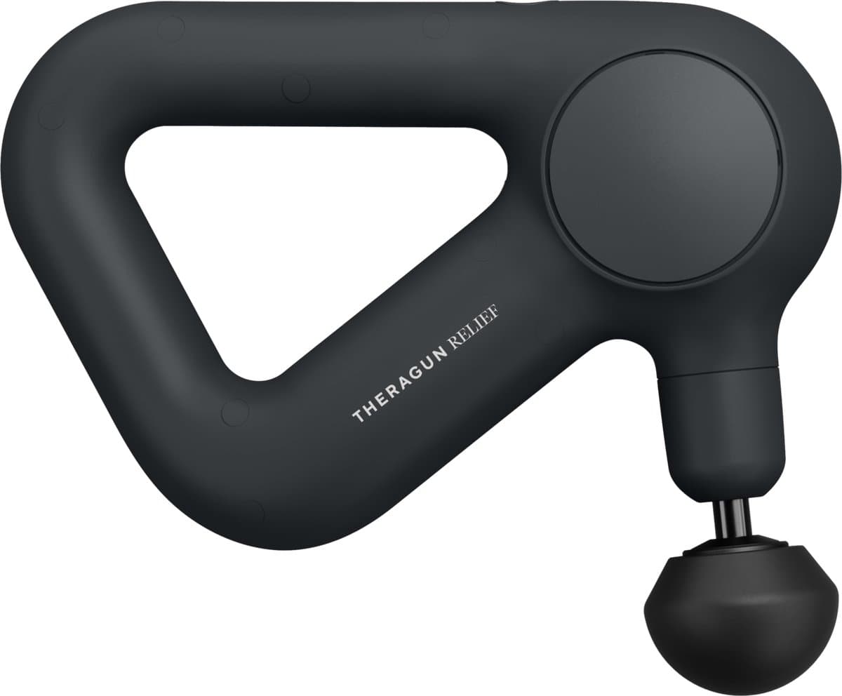 Therabody Theragun Relief – Massage Gun – 3 Opzetstukken – Professioneel Massage Apparaat - Lichtgewicht Massage Pistool