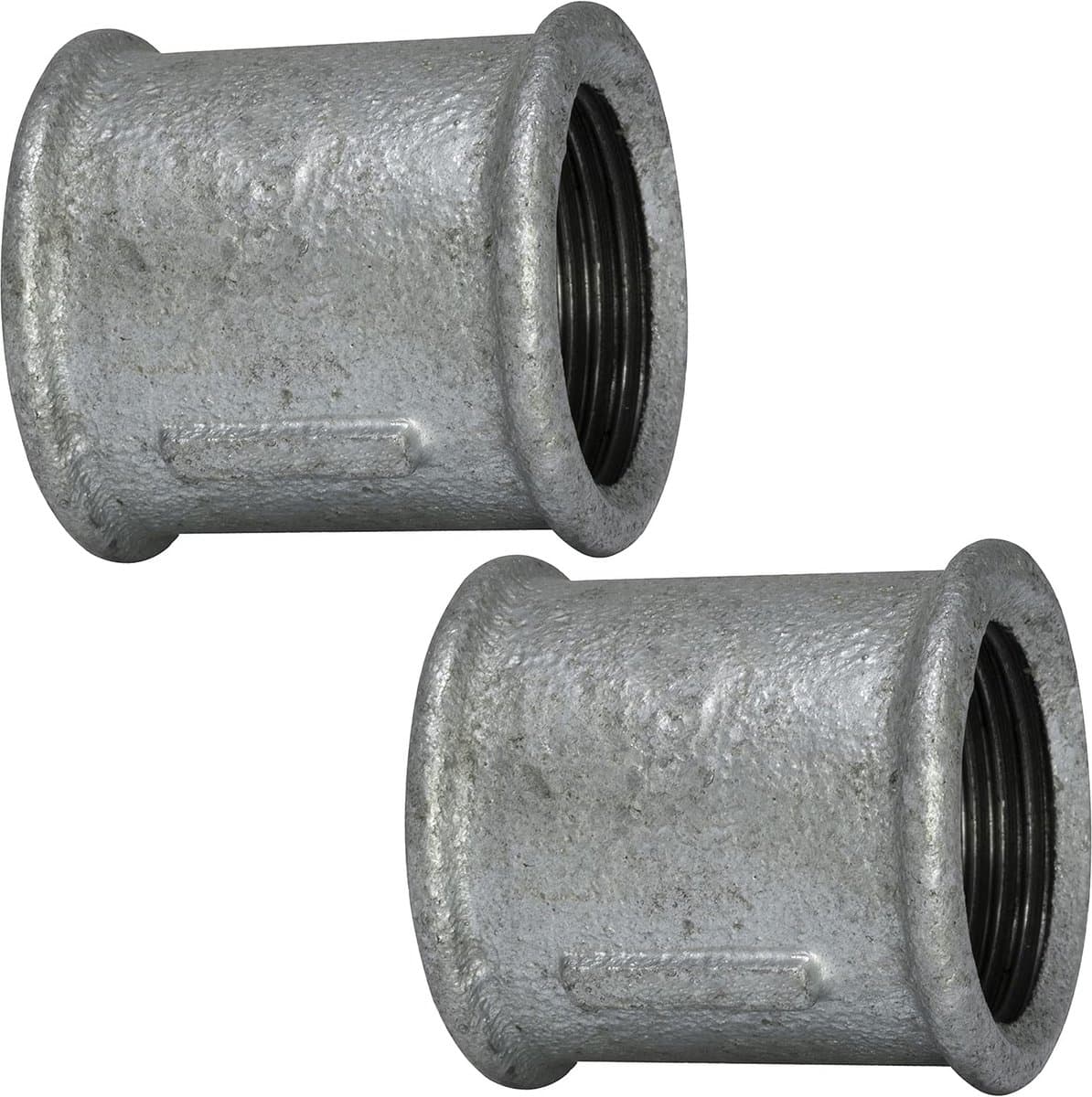 Set van 2 Verbindingsstukken 1 Inch Binnendraad voor Leidingen