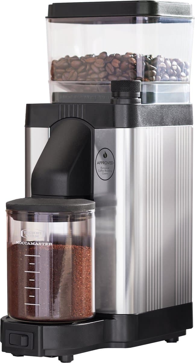 Moccamaster KM5 koffiemolen - Polished Silver - 5 jaar garantie