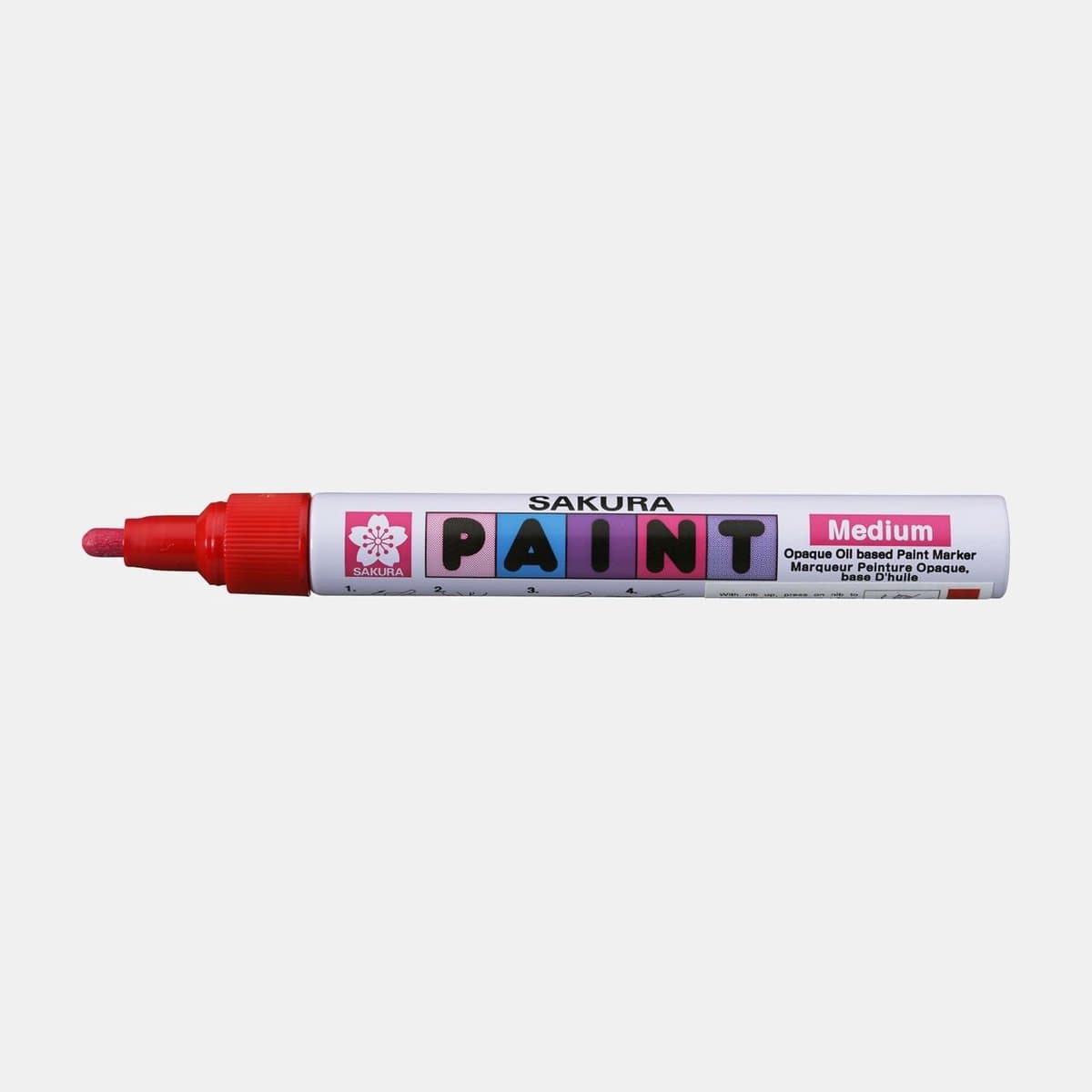 Sakura Verfmarker Rood - Medium Punt - Permanent