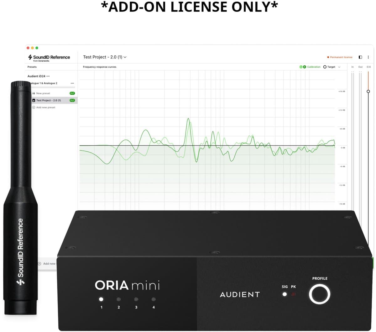 Audient ORIA Mini Add-on Bundle - Studio meettechniek