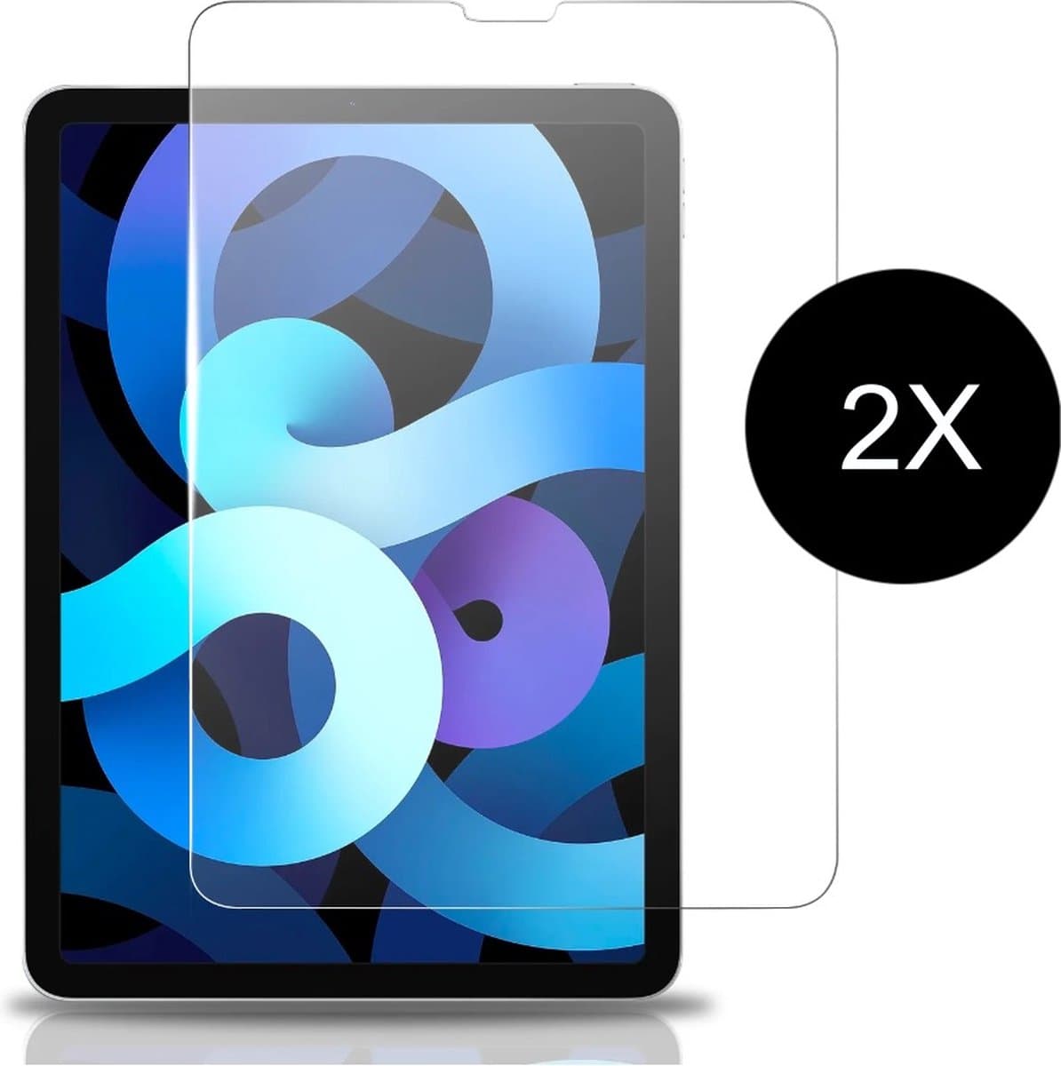 2 Stuks Screenprotector Geschikt voor iPad Pro 11 inch 2020/2021/2022 - Screen protector Tempered Glass Screen 9H Diamond Gehard Glas - Beschermglas Geschikt voor iPad Pro 11inch 2020/2021/2022
