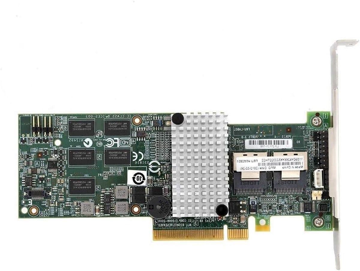 Allecto Plus - SATA en SAS Controller voor RAID met PCIe x8-interface