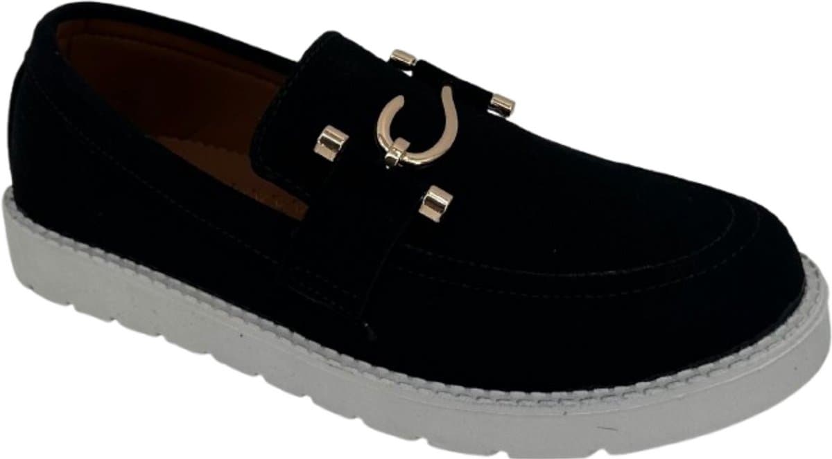 Royal Walk® Loafers Heren - Heren Schoenen - Heren Instappers - Lichtgewicht - Zwart - Maat 42