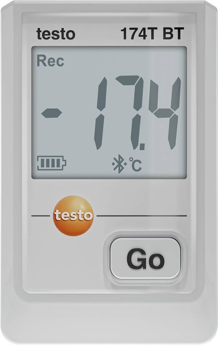 testo 0572 1742 01 174 T BT Temperatuur datalogger Te meten grootheid Temperatuur -30 tot 70 °C