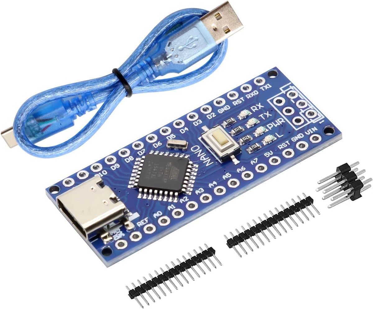 Ontwikkelprintplaat Microcontroller met CH340 USB-chip voor Programmeren en Projecten