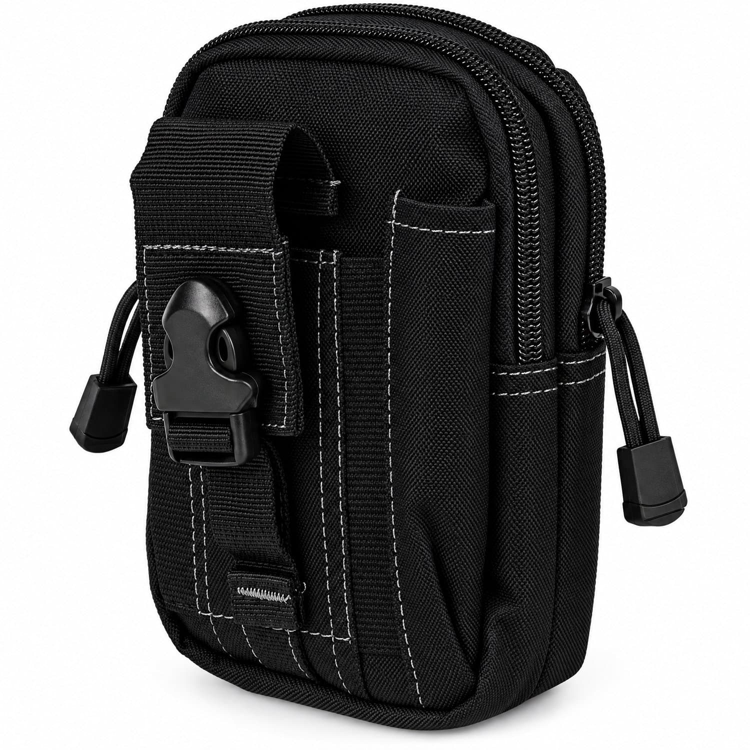 BukkitBow - Waterdichte Heuptas - Outdoor Heuptas Anti-Diefstal - Heuptas voor Smartphone en bagage - Zwart