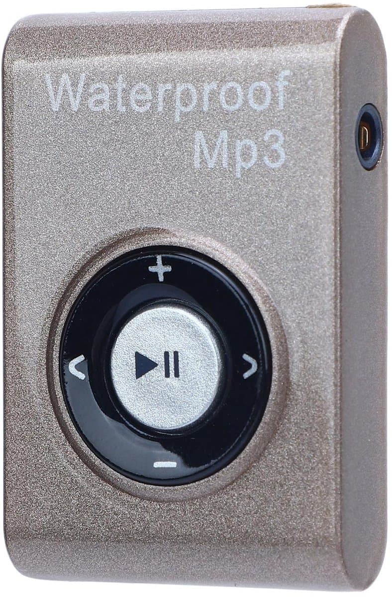 Dailygoods- MP3 Speler Waterproof IPX8 - Onderwatermuziekspeler - Bluetooth - Clip - Inclusief Koptelefoon - Voor Zwemmen/Joggen - Zwemmuziekspeler