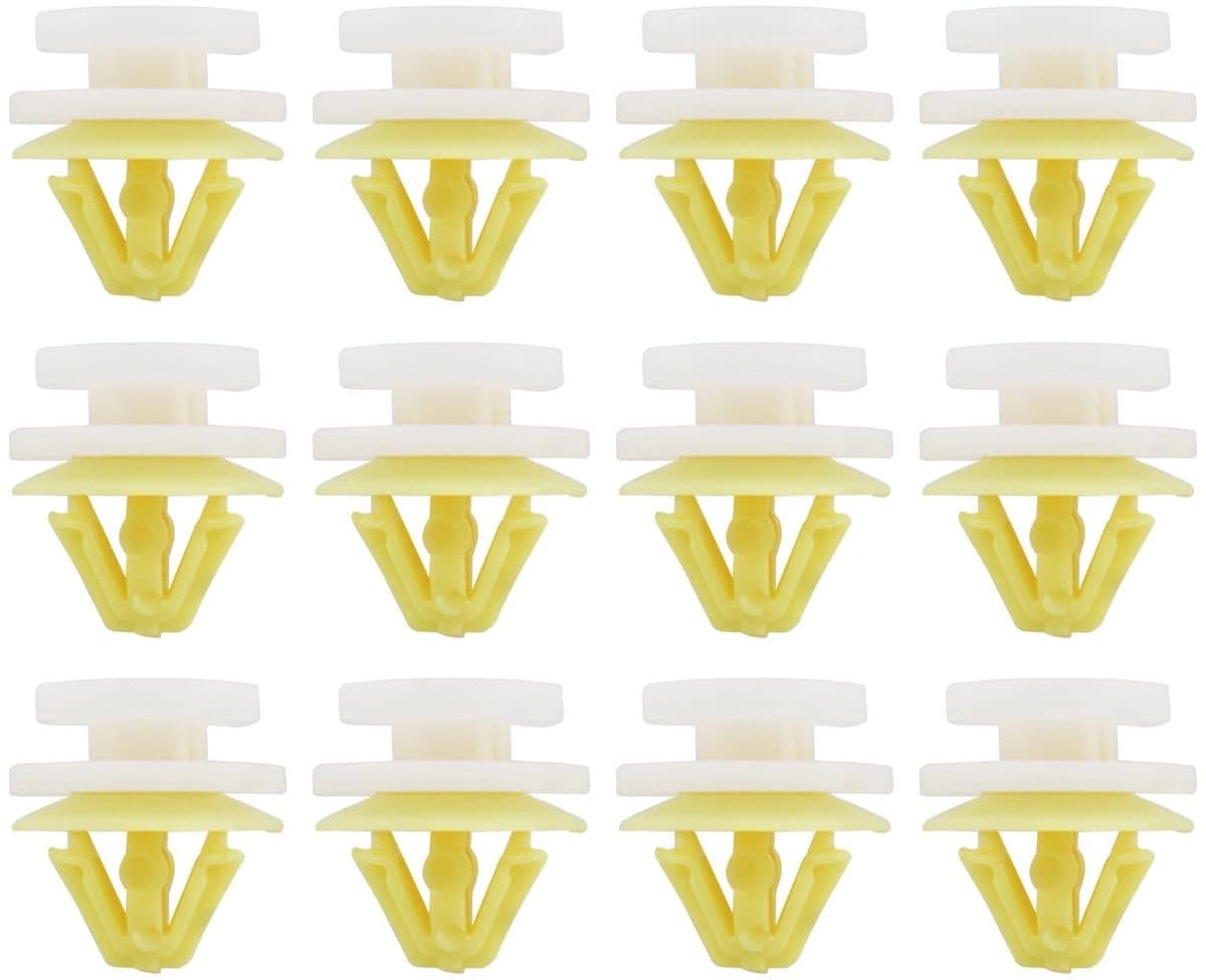 Allecto - Deurkaartpaneel Clips - 50 Stuks - Duurzaam Plastic - Universeel - Auto Bevestigingsmiddelen - Geschikt voor Vauxhall Renault Volvo