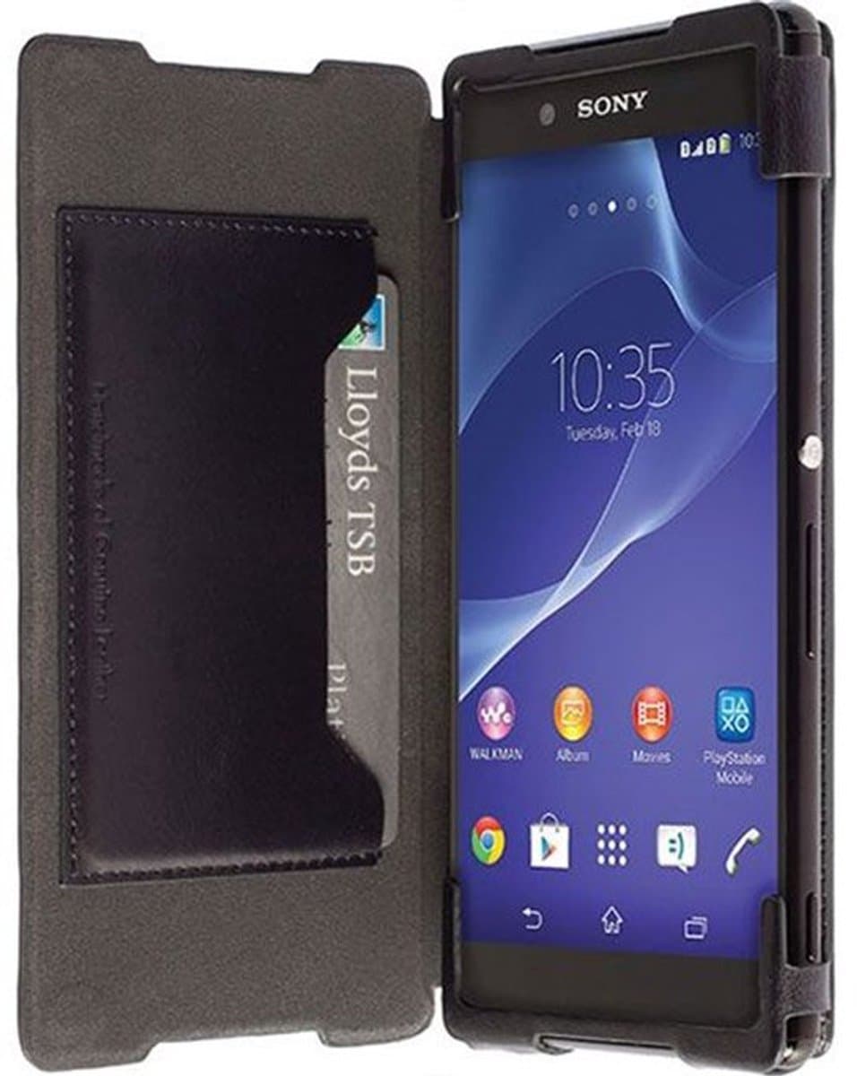 Krusell Kiruna Flip Case Sony Xperia Z5 Black