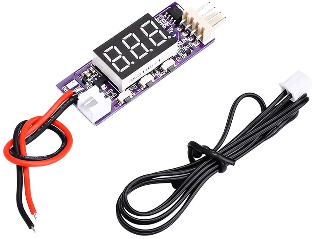 Dailygoody - PWM Fan Speed Controller - Automatische Temperatuurregeling - Inclusief NTC Sensor - DC 12V - Voor Koeling - Efficiënte Ventilatie - Gesc...
