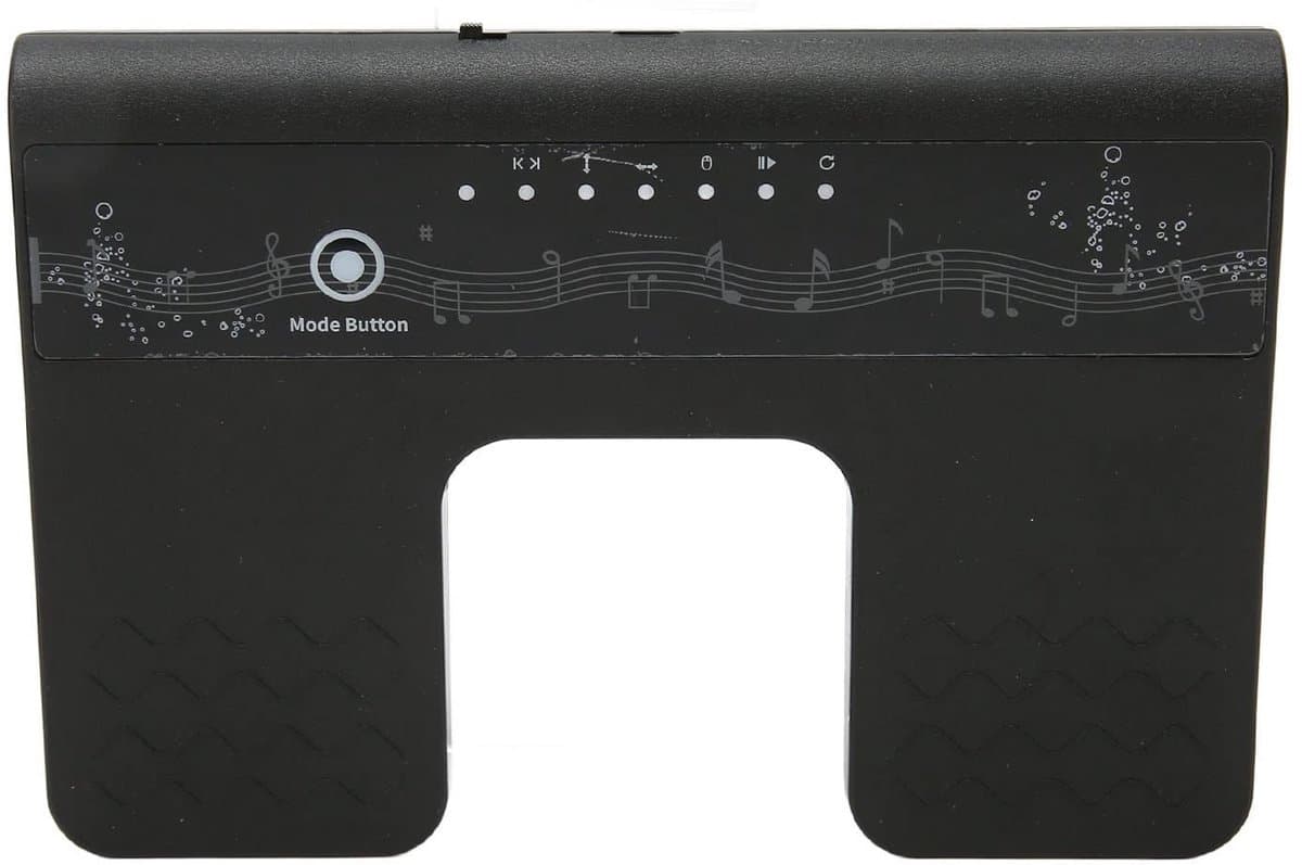 Store_7 - Bluetooth Voetpedaal - Draadloze Bladzijde Omzetter - Handige Pedal voor Tablets - Geschikt voor Smartphones - Zwart