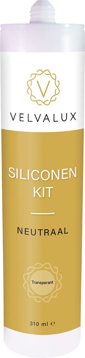 Velvalux Siliconenkit - Transparant - 310ml