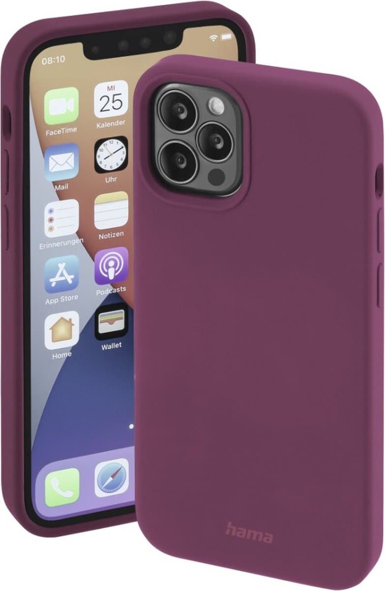 Hama MagCase Finest Feel Pro - Apple iPhone 13 Pro Max - Bordeaux