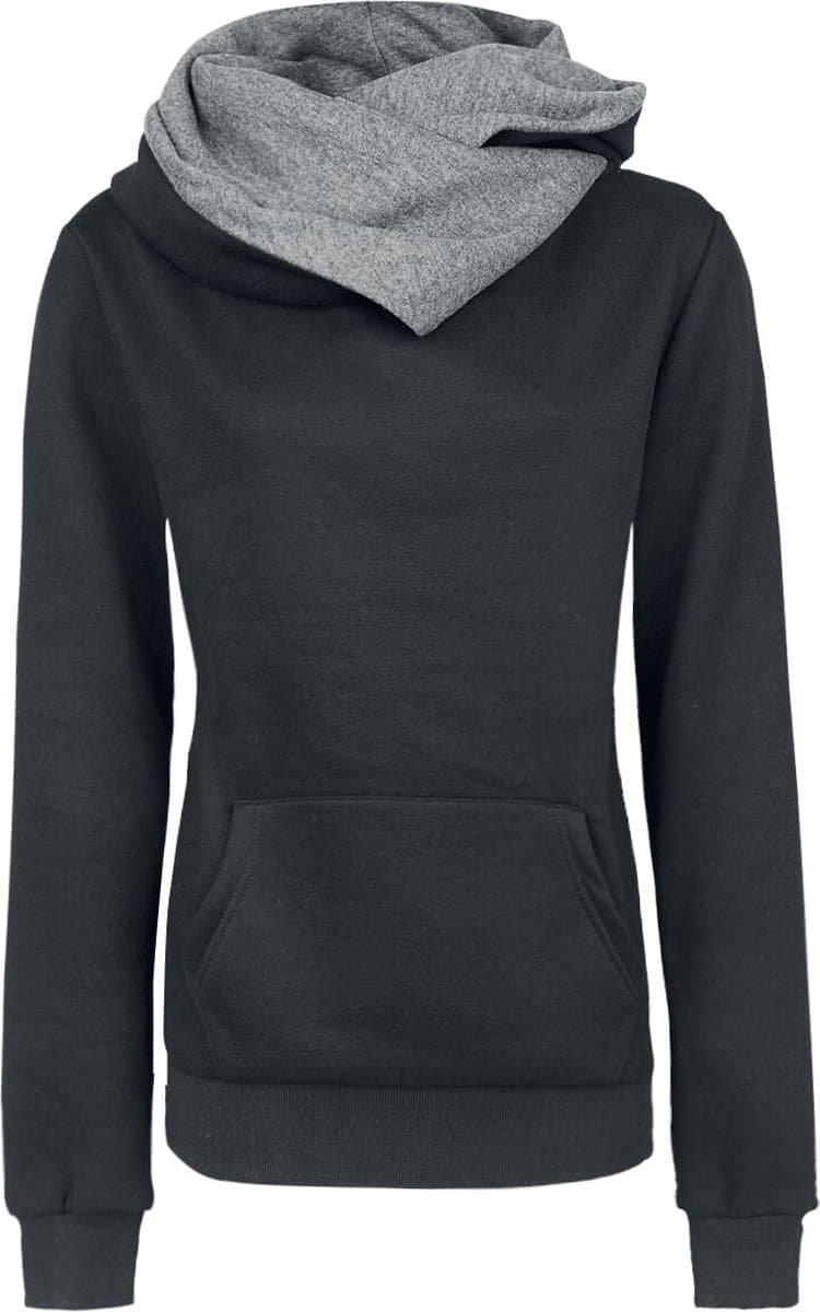 Forplay Pentagram Dames Trui met capuchon - zwart - S