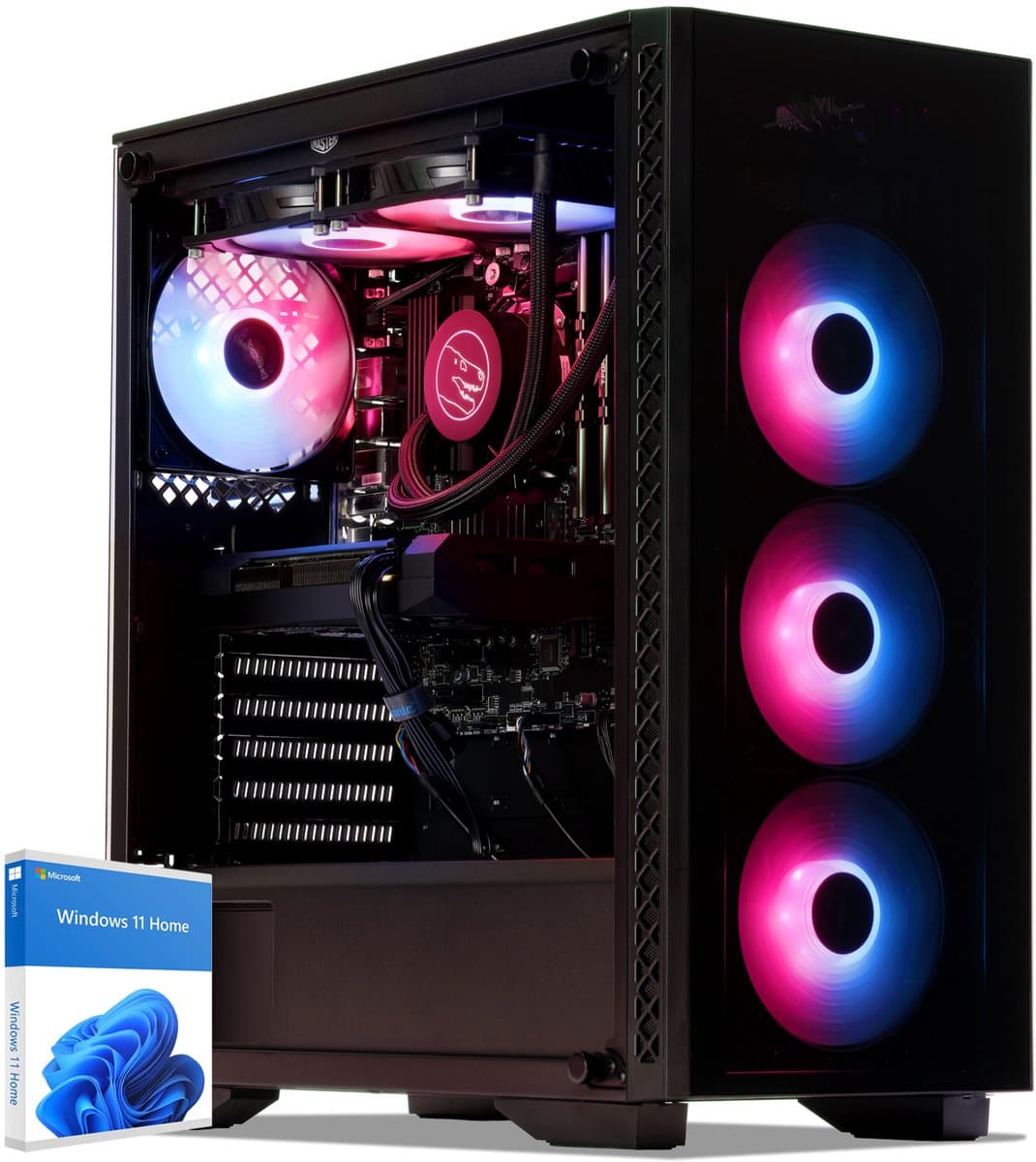 Sedatech Advanced Gaming PC Waterkoeling ATX • Intel i9-14900KF 24x 3.2GHz • Geforce RTX5060Ti 16Gb • 32Gb DDR5 • 2Tb SSD M.2 • WiFi • Bluetooth, USB C • Windows 11 • Desktop computer