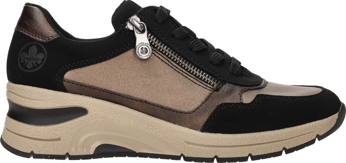 Rieker Sneakers - Dames - Bruin - Maat:39