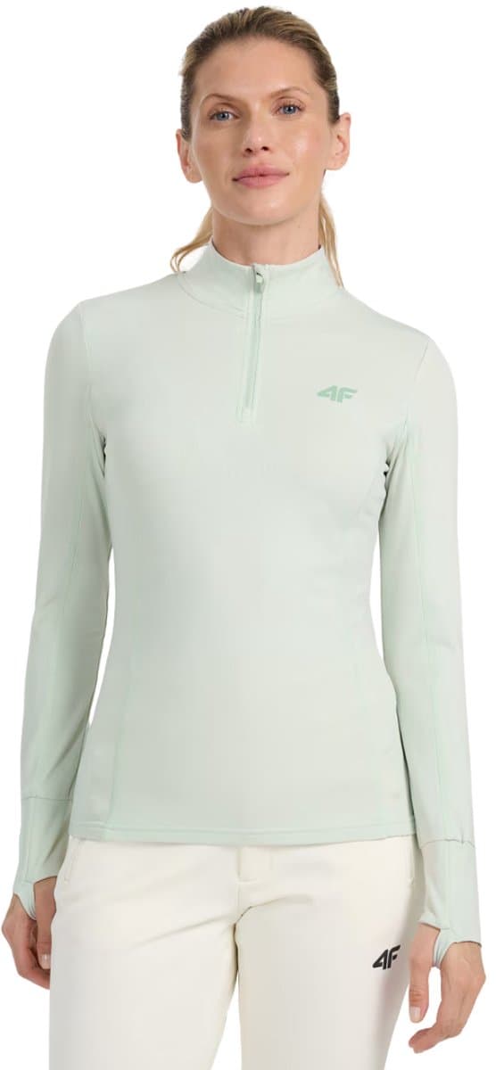 4F Sweater Thermoactief Dames Mintgroen - Maat XL