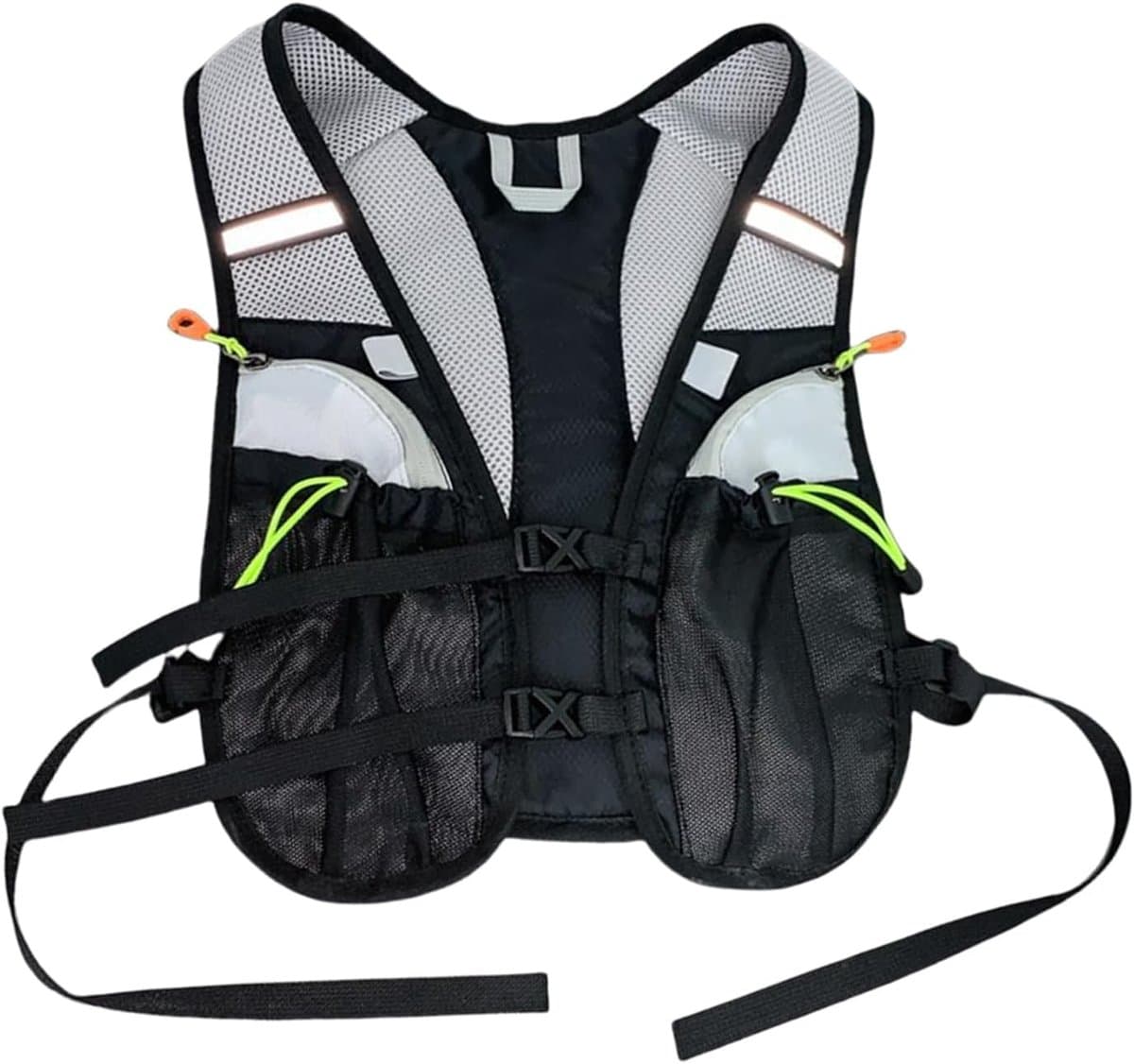 Hydratatievest Hardlopen - Drinkrugzak Sport - Outdoor Activiteiten - Meerdere Zakken - 30x47 cm - Veelkleurig