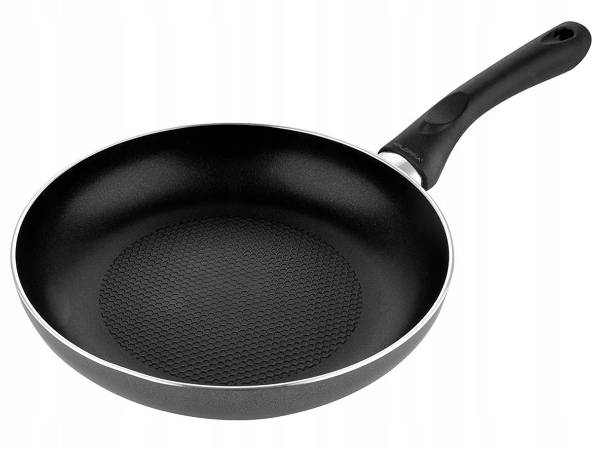 Florina Maja Aluminium Koekenpan - 24cm Zwart, Anti-aanbaklaag