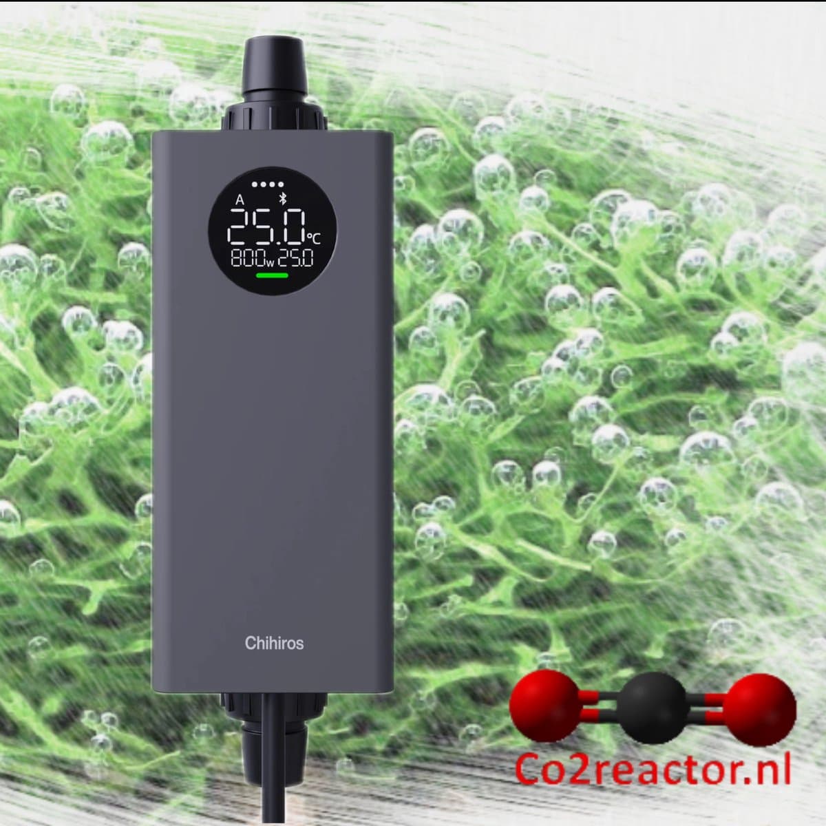 Chihiros Heater Pro inline verwarming - Externe Aquariumverwarming 16/22mm