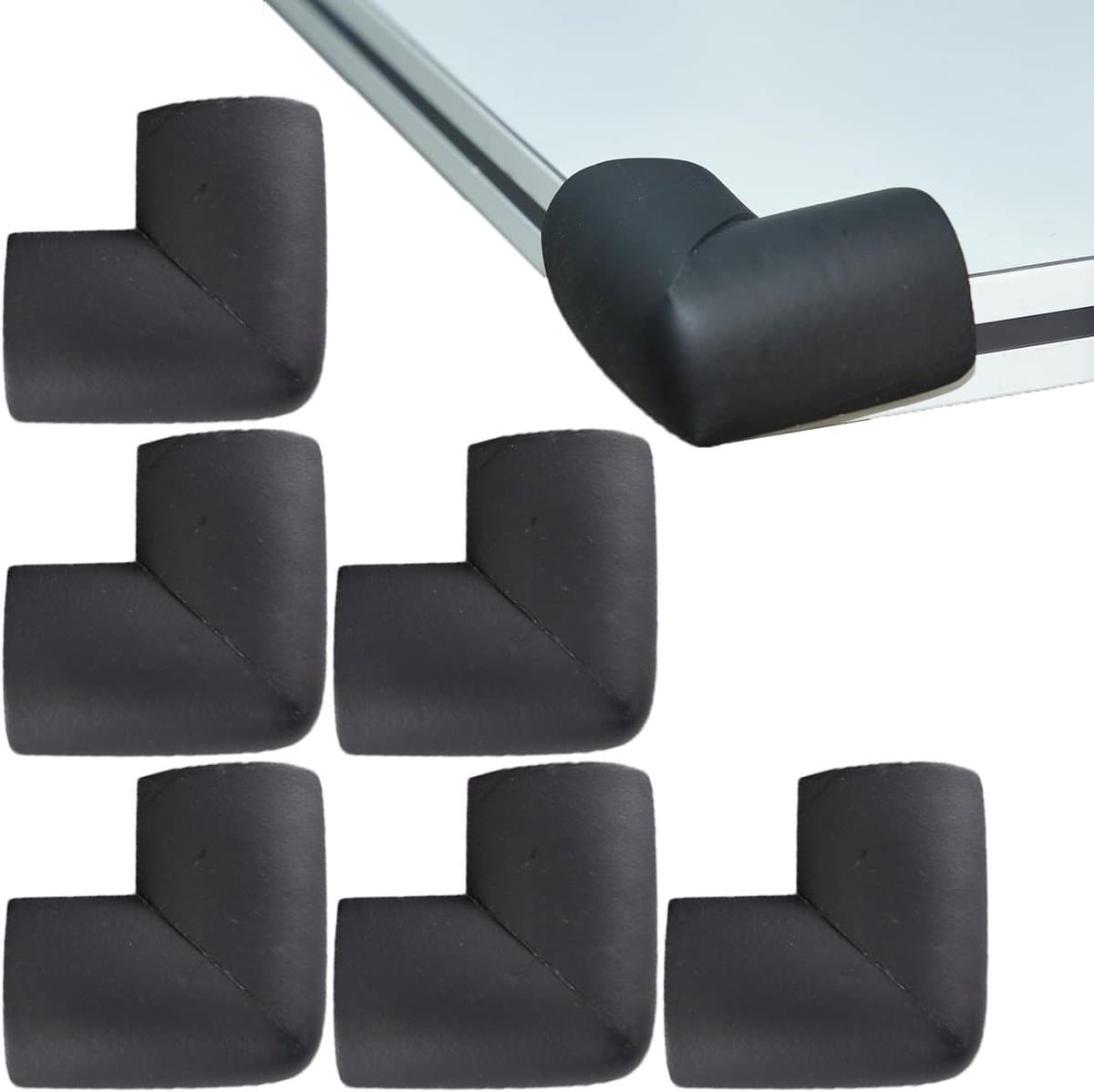 8pcs Baby Hoekbeschermers - Zachte Schuim Randbeschermers voor Kinderen - Voor Tafel en Meubels - Voor Direct Gebruik, Zelfklevende Stoten voor Kinderveiligheid