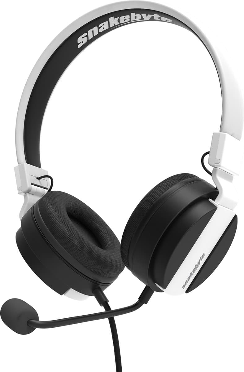 Snakebyte - Gaming Headset - PS5/PS4 - 40 mm - 3,5mm Jack - Wit