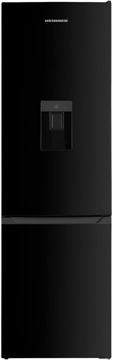 Heinner HC-HM260BKWDE++ Koel-vriescombinatie met Waterdispenser – 260 L – Elektronische Temperatuurregeling – Omkeerbare Deur – Zwart – 5 Jaar Garantie