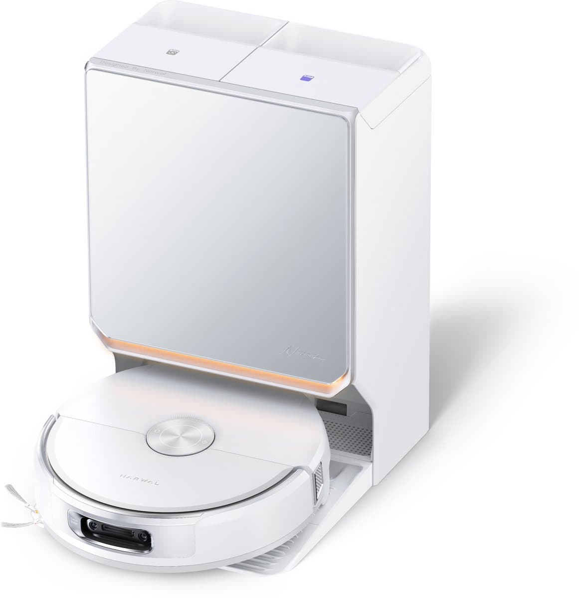 Narwal Flow 2 Robotstofzuiger met Dweilfunctie - 31.000 Pa - Zelfreinigend all-in-one Basisstation - Wit