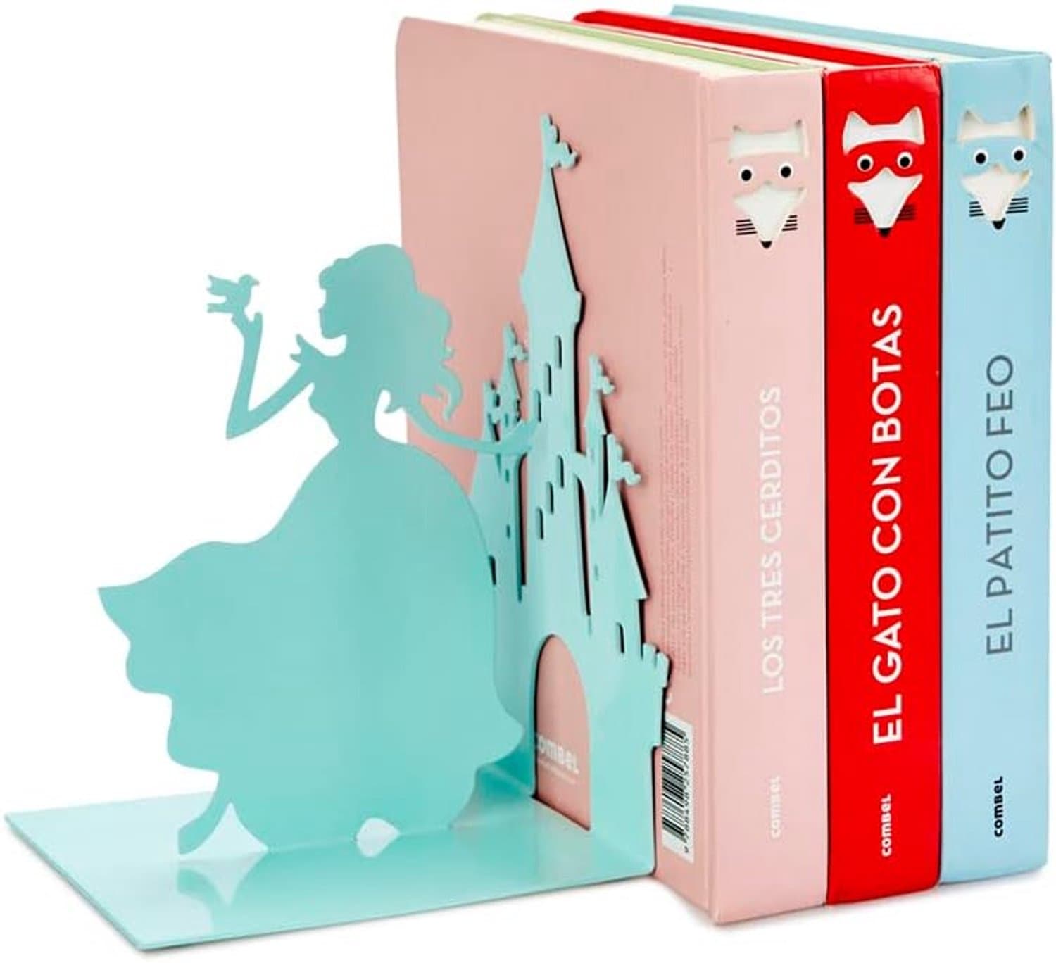 Balvi boekensteun Fairy Tale licht blauw