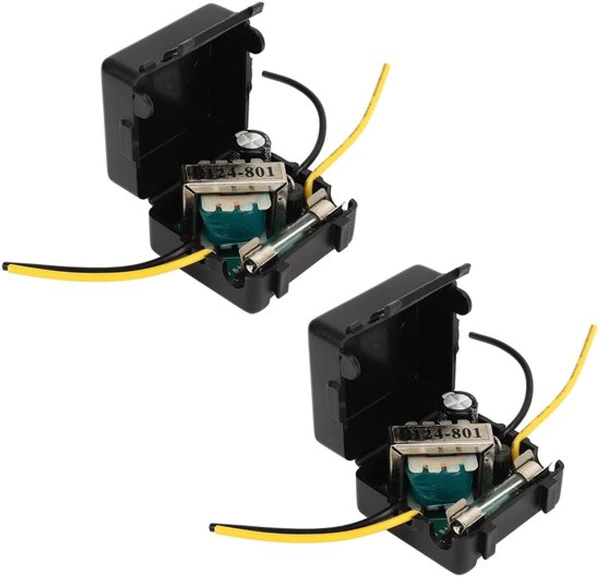 - Car Power Filter - Geluidsreductie voor Auto's - Stabiele Voeding bij 12V - Betrouwbaar en Efficiënt - Voor Autoluidsprekers - Voor Verbe...