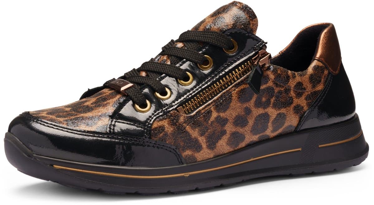 ara Sneaker Osaka zwart nuts mocca