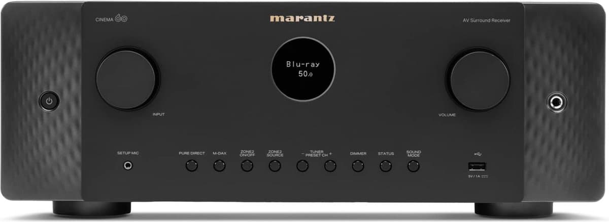 Marantz: Cinema 60 7.2 surround receiver - Zwart