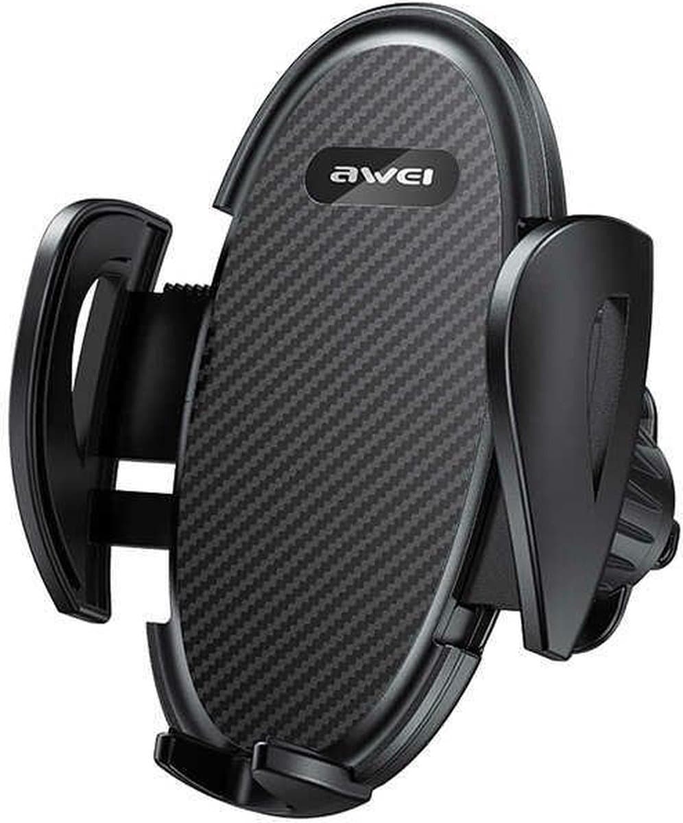 AWEI X38 autohouder voor ventilatierooster zwart/zwart