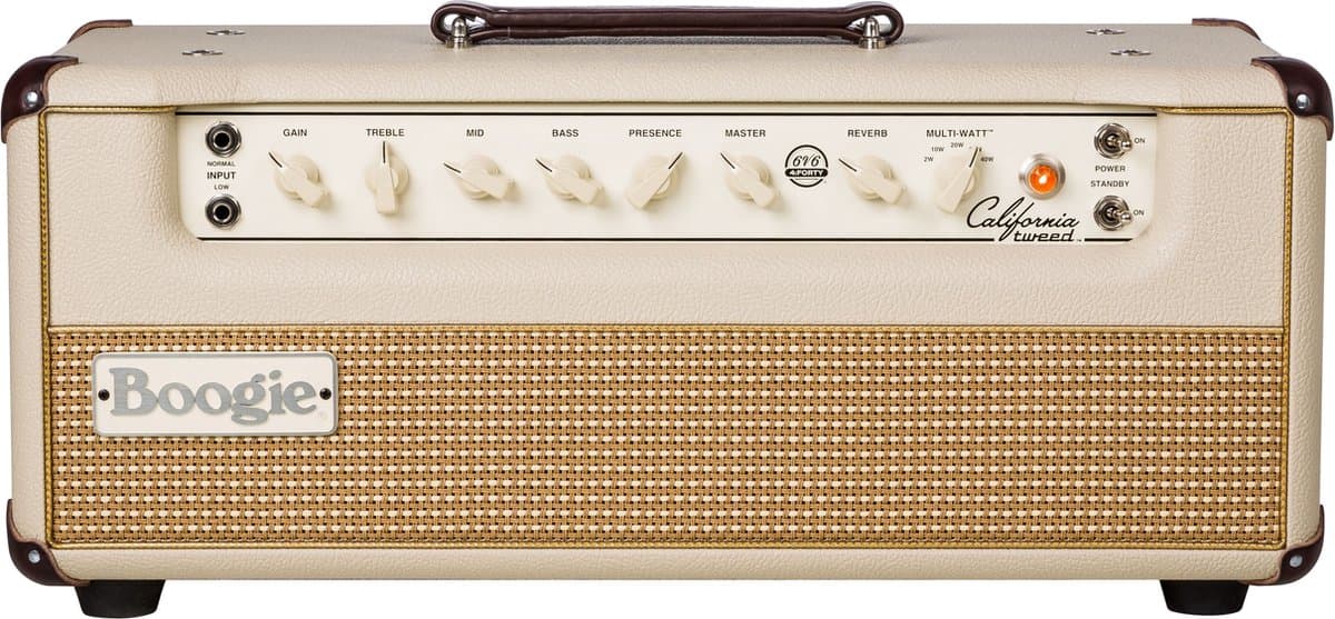 Mesa Boogie California Tweed H 6V6 4:40 Head - Buizenversterker top voor elektrische gitaar