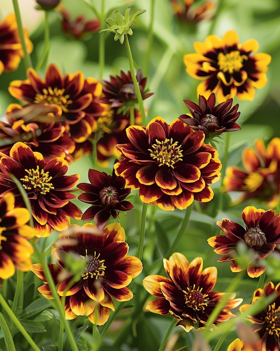 3 sets - Thelesperma Brunette Zaden Cosmidium Burridgeanum Eenjarig