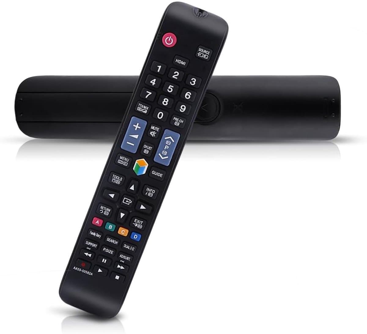 Televisie Afstandsbediening - Universele Controller - TV Bediening - Geen Installatie Nodig - 10 Meter Bereik - Zwart